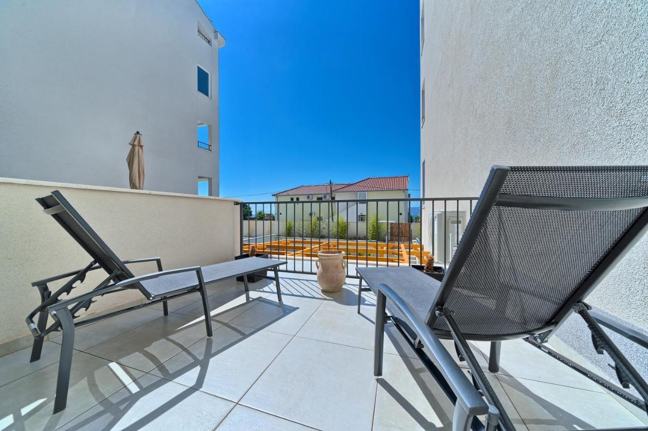 Modern Apartments With Sea View 150 Meters To Beach Kastela Luaran gambar
